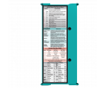 WhiteCoat Clipboard® Trifold - Teal Occupational Therapy Edition